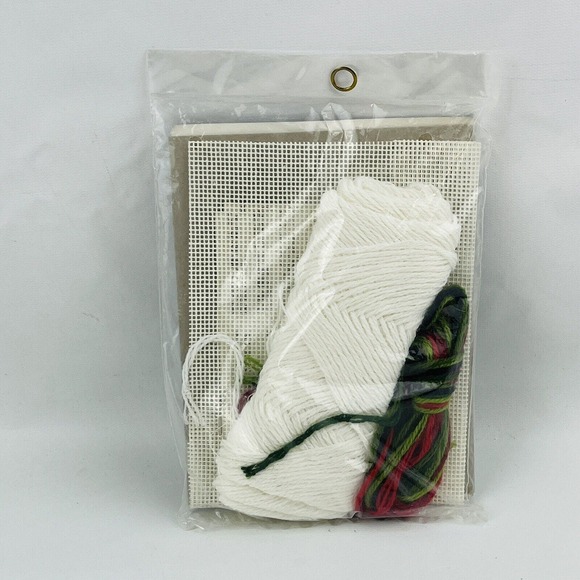 Vintage Bucilla‎ 60361 Radish Painted Needlepoint Miniatures Kit Crewel 5x7 - Picture 4 of 4